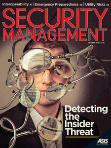 This article originally appeared in Security Management, October 2013.